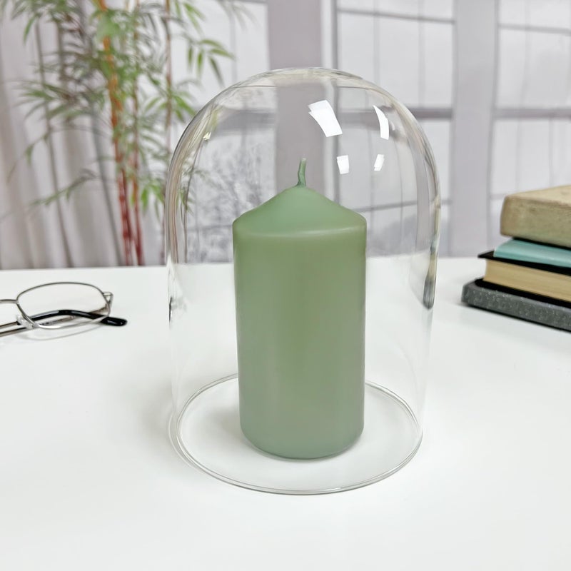 Plymor 4" x 5.25" Glass Display Dome Cloche (no Base) - Image 3